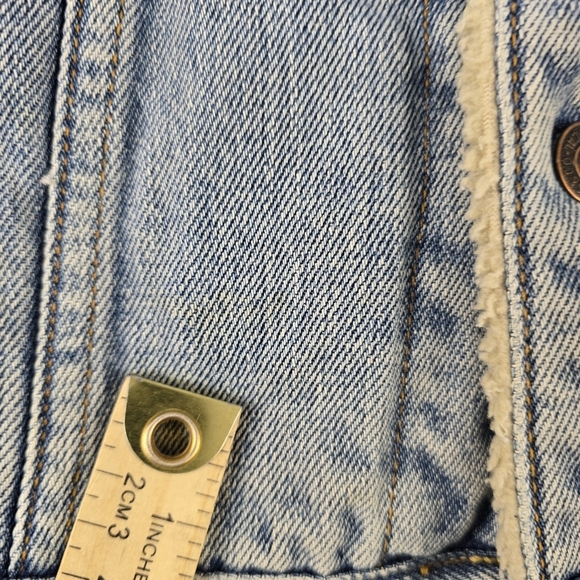 Levi's Men's Standard Trucker Sherpa Lined Denim Jacket 70520 Sz S Type III - Picture 15 of 16